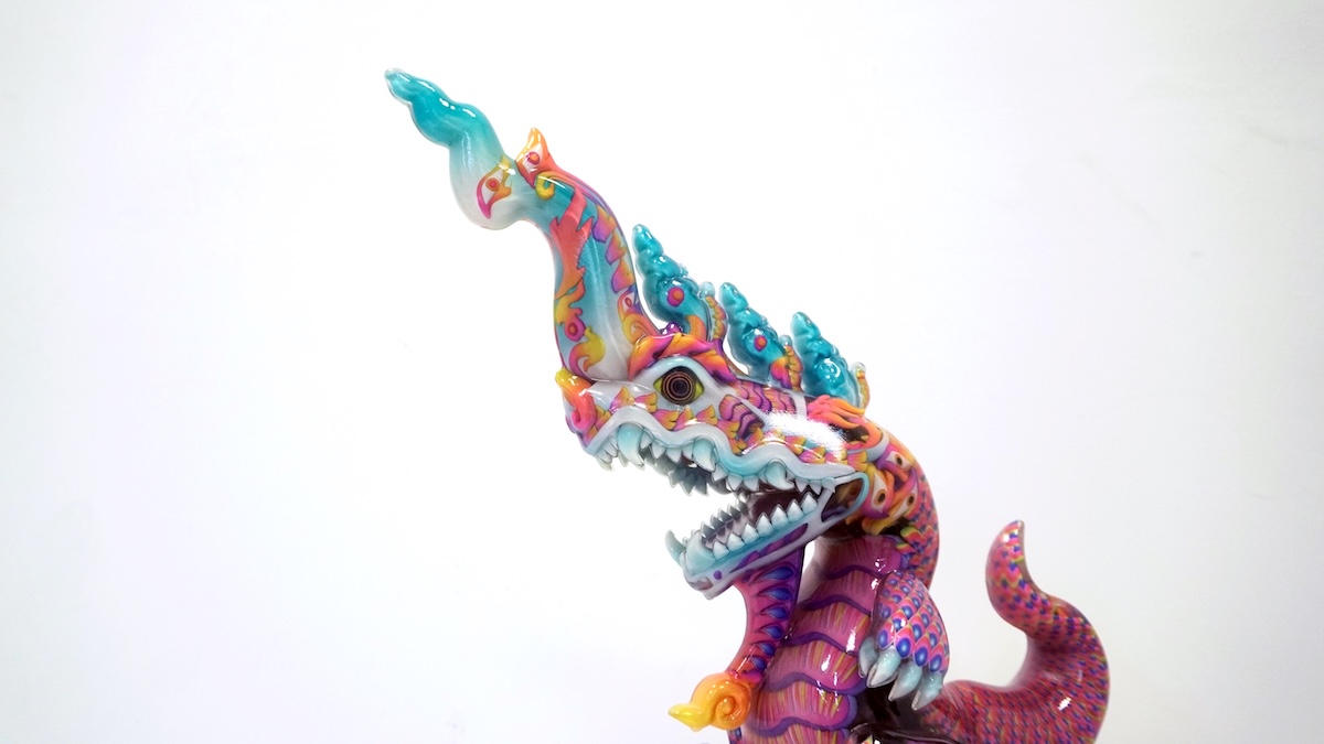 Naga one of the two never before seen designs by 3D artist Taketo Kobayashi will be showcased at formnext Resized