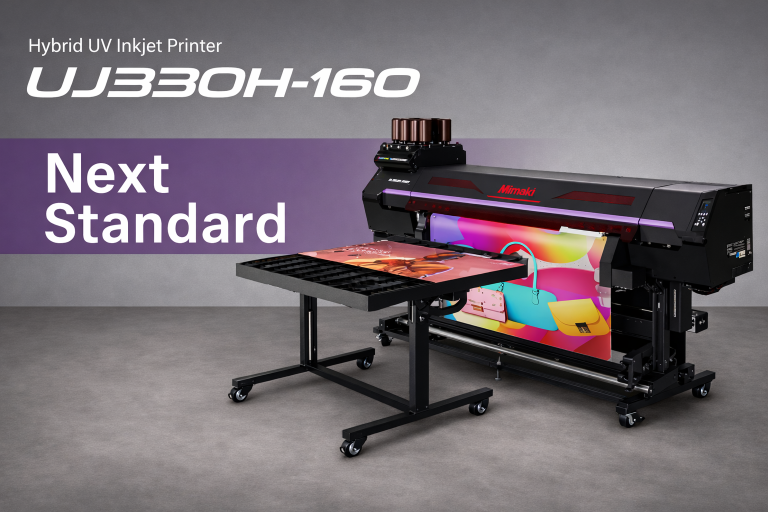 UJ330H-160: la nuova frontiera della stampa ibrida compatta firmata Mimaki