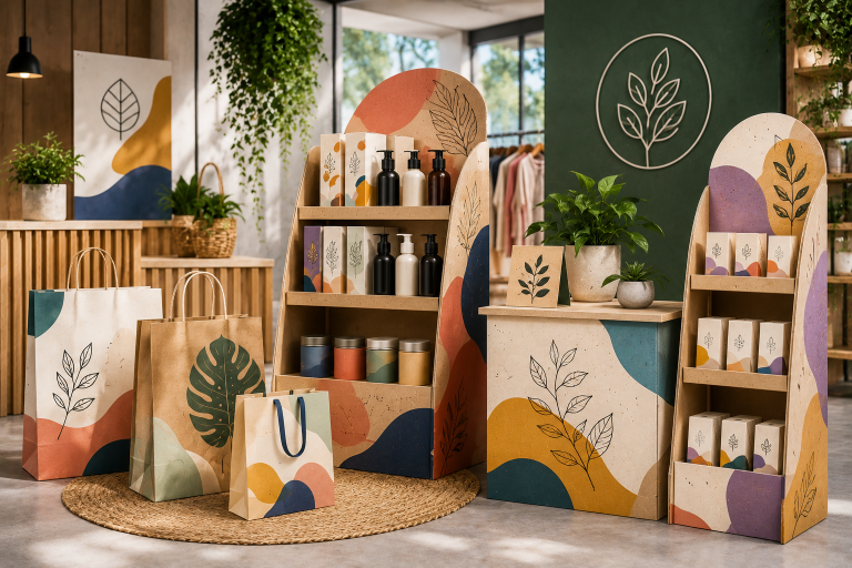 Packaging Sostenibile: Buste e Espositori Eco-Friendly per il Retail