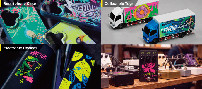 Mimaki UJF200-6042 4 Cover per smartphone, giocattoli da collezione e dispositivi elettronici